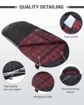KingCamp XL Camping Sleeping Bag with Hood