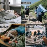 KingCamp XL Camping Sleeping Bag with Hood