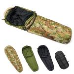 Military Modular Sleeping Bag System with Bivy Cover