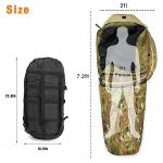 Military Modular Sleeping Bag System with Bivy Cover