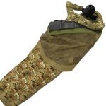 Military Modular Sleeping Bag System with Bivy Cover