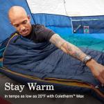 Coleman Cold-Weather Mummy Sleeping Bag for Adults