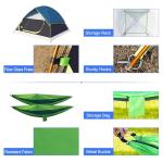 9-Piece Camping Set with Tent, Sleeping Gear, Hammocks