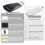 QEZER Ultralight 600 Fill Power Sleeping Bag