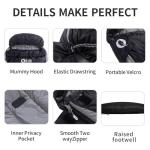 QEZER Ultralight 600 Fill Power Sleeping Bag