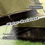 Forceatt 2-Person Waterproof Camping Tent, Easy Setup