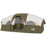 8-Person Weather Resistant Camping Tent with Carry Bag