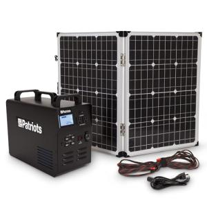 4Patriots Silent Solar Power Generator 1800