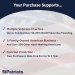 4Patriots Silent Solar Power Generator 1800