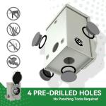 30FT 30 Amp Generator Cord and Inlet Box Combo