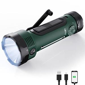 Hand Crank Flashlight & NOAA Weather Radio