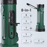 Hand Crank Flashlight & NOAA Weather Radio