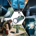 Hand Crank Flashlight & NOAA Weather Radio