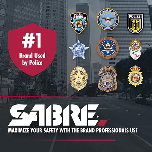 SABRE Maximum Strength Pepper Spray with Keychain