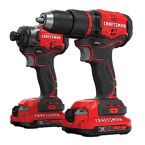 Craftsman V20 Cordless Drill Combo