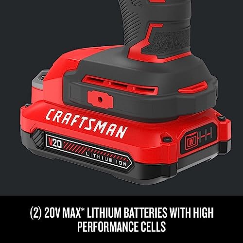 Craftsman V20 Cordless Drill Combo