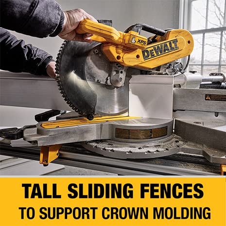 DEWALT DWS780 12" Miter Saw, Double Bevel