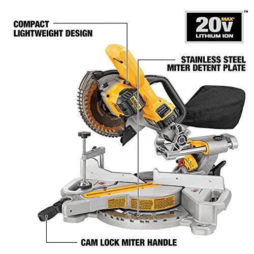 DEWALT 20V MAX* Cordless Miter Saw