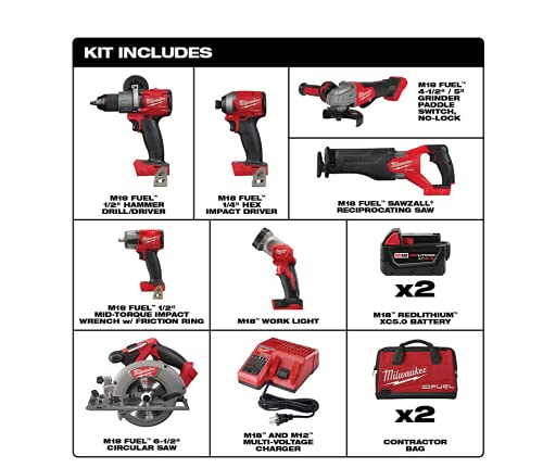 M18 FUEL 7-Tool Combo Kit