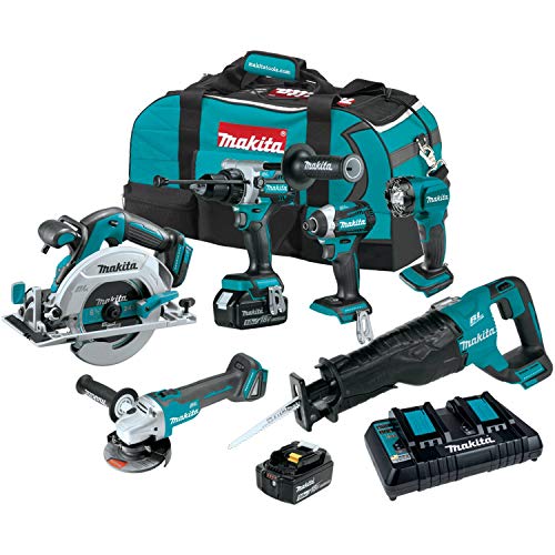 Makita 18V LXT® 6-Pc. Combo Kit