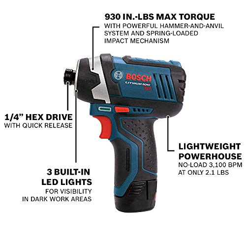 Bosch Cordless 2-Tool Drill/Driver Kit