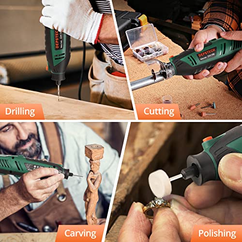 6-Speed Rotary Tool Kit, 128Pcs