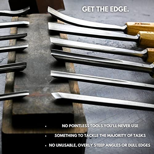 12pc Wood Carving Tool Set