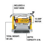 DEWALT DW734 bench planer