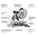 Bosch 12" Dual-Bevel Sliding Miter Saw