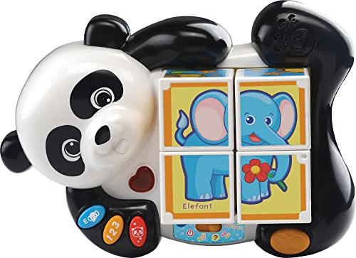 VTech 80-193404 Pandas Block Puzzle Baby Toy, Multi-Colour