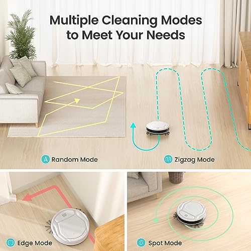 Lefant M210 Robot Vacuum Cleaner: Strong Suction, Wi-Fi Control