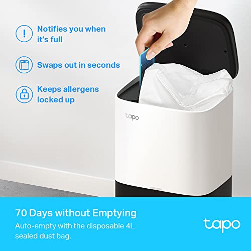 Tapo RV30 Plus Robot Vacuum: Powerful, Hands-Free Cleaning