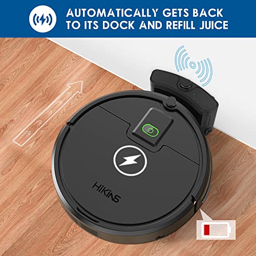 1800Pa Suction Robot Vacuum - Perfect for Pet Hair