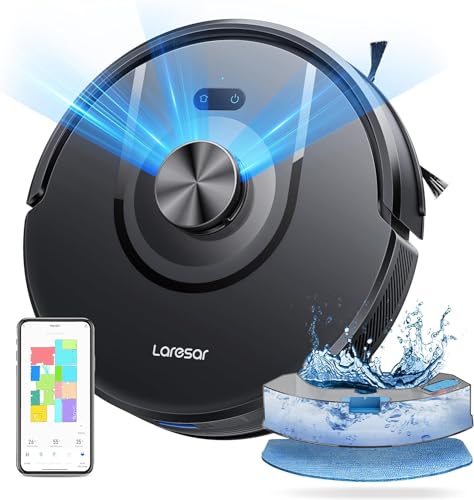 Laresar 3-in-1 Robot Vacuum with Lidar Navigation