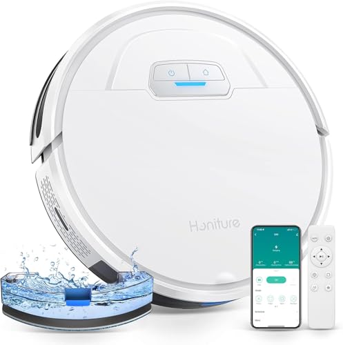 HONITURE 3-in-1 Robotic Vacuum Cleaner, 4000pa, Ultra-Slim