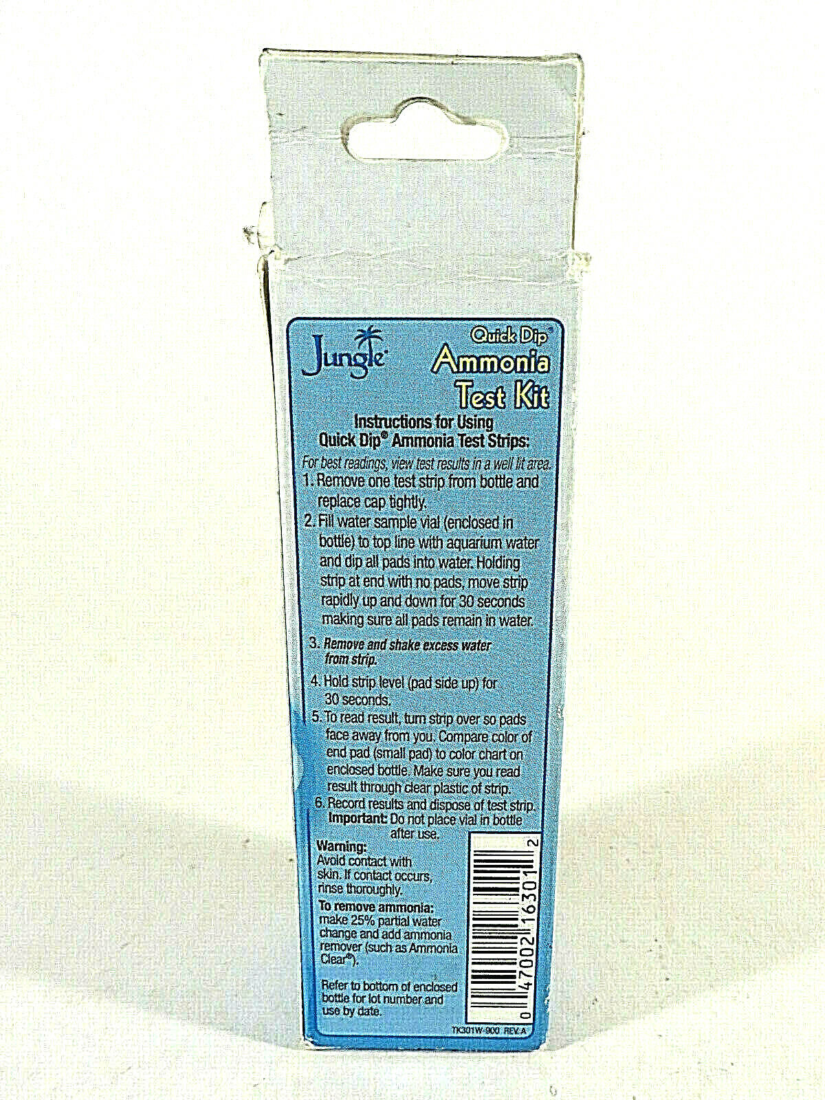 Jungle Ammonia Test Strips for Aquariums (25pk)
