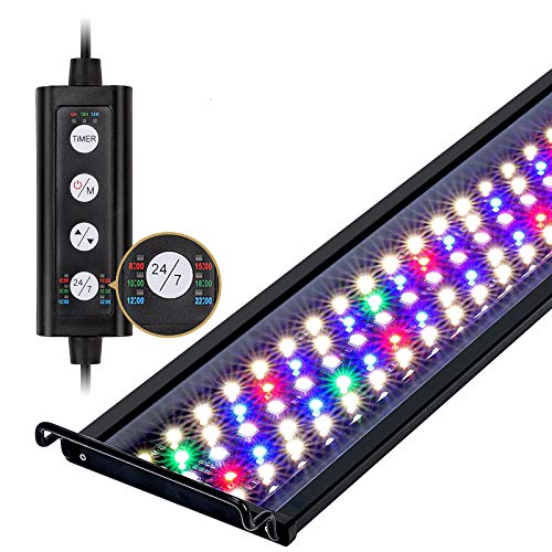 Hygger LED Aquarium Light with Adjustable Timer