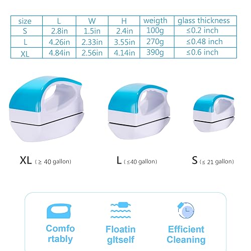 Magnetic Aquarium Algae Scrubber Cleaner Brush