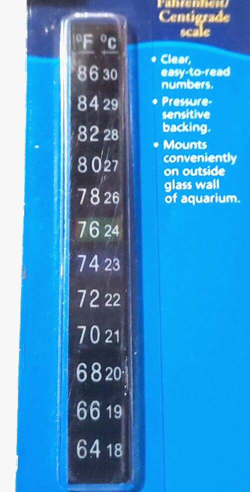 Digital Aquarium Thermometer Stick-On STA13 F°/C°