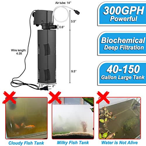 Crystal Bio Filter Pump for Large Tanks