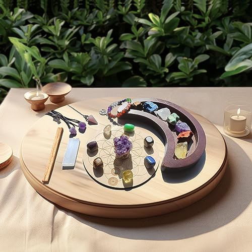 Tarot Healing Crystals Set with Chakra Balancing