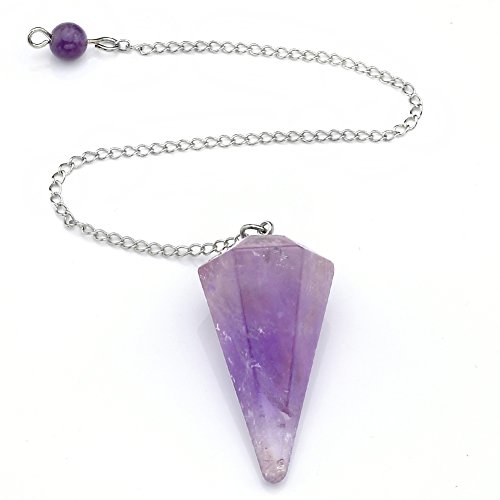 Amethyst Crystal Pendulum: Aerial Arts Tarot Collection
