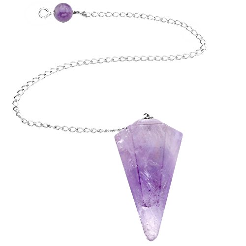 Amethyst Crystal Pendulum: Aerial Arts Tarot Collection