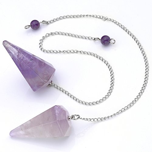 Amethyst Crystal Pendulum: Aerial Arts Tarot Collection