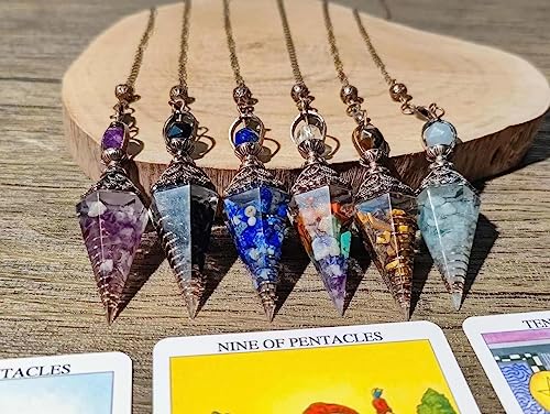 Aquamarine Crystal Pendulums for Dowsing and Divination