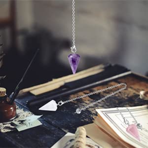 Crystal Pendulums Set for Divination & Healing