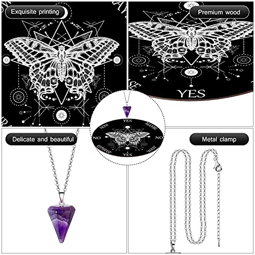 Butterfly Pendulum Board: Divination Altar Witchcraft Kit