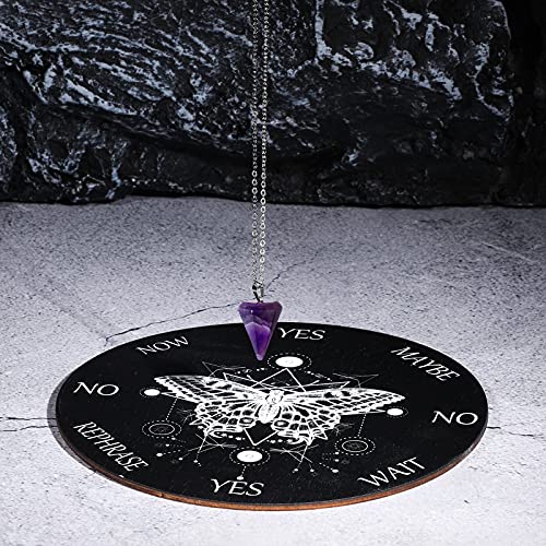Butterfly Pendulum Board: Divination Altar Witchcraft Kit