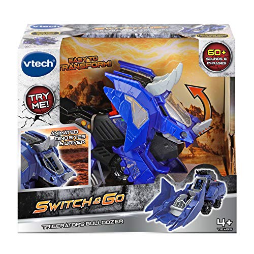 VTech Switch and Go - Triceratops Bulldozer