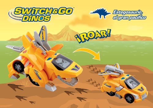 VTech Switch & Go Dino Estegosaur